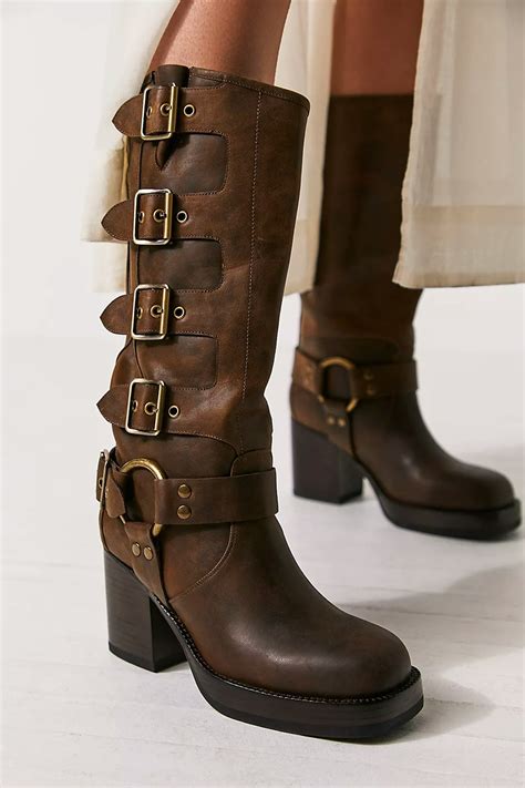 leather miu miu heeled boots|Miu Miu boots dupe.